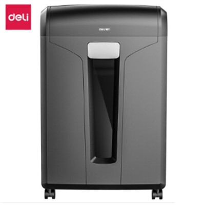 得力（deli） 14400 碎紙機  30分鐘持續碎紙大容量粉碎機碎卡碎光盤